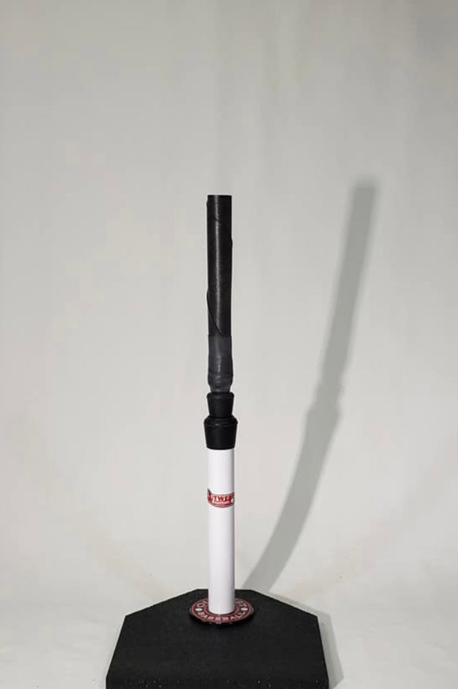 White Hitting Tee